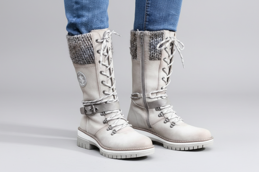 Bottes Montantes à Semelle Crantée