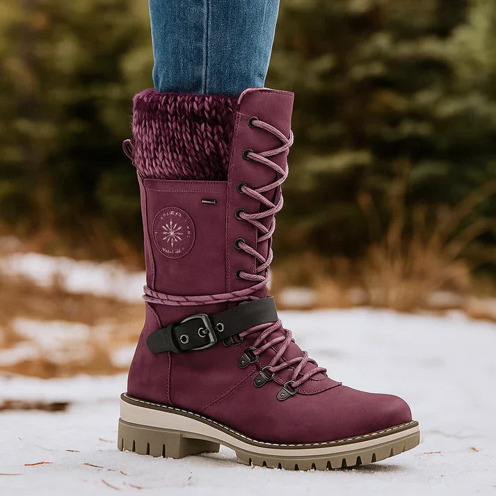 Bottes Montantes à Semelle Crantée