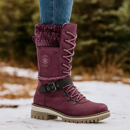 Bottes Montantes à Semelle Crantée