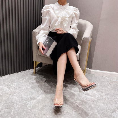 Sandales à bout séparé – Douceur et élégance