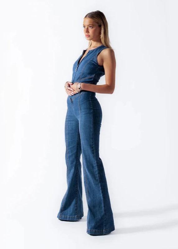 Izle denim combinaison