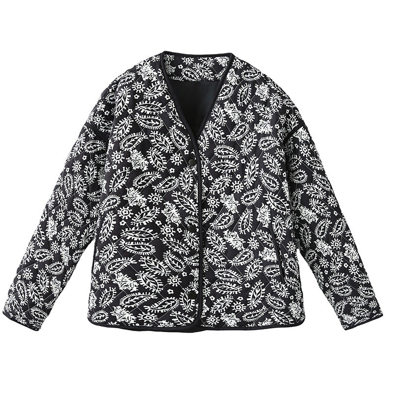 Nouvelle veste imprimée pour femme