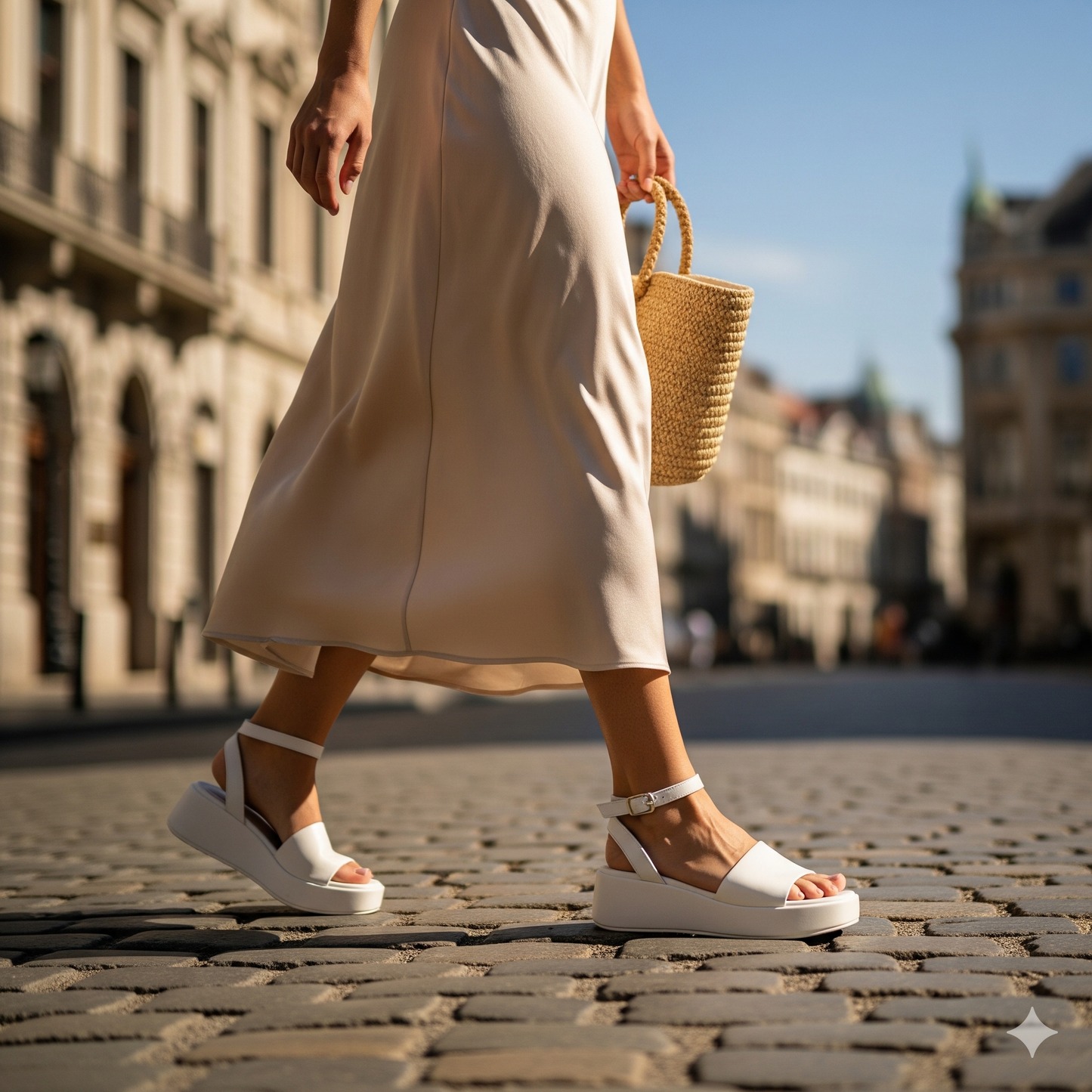 PlatformHeight™ - Sandales Compensées Plateforme Femme