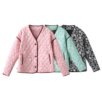 Nouvelle veste imprimée pour femme