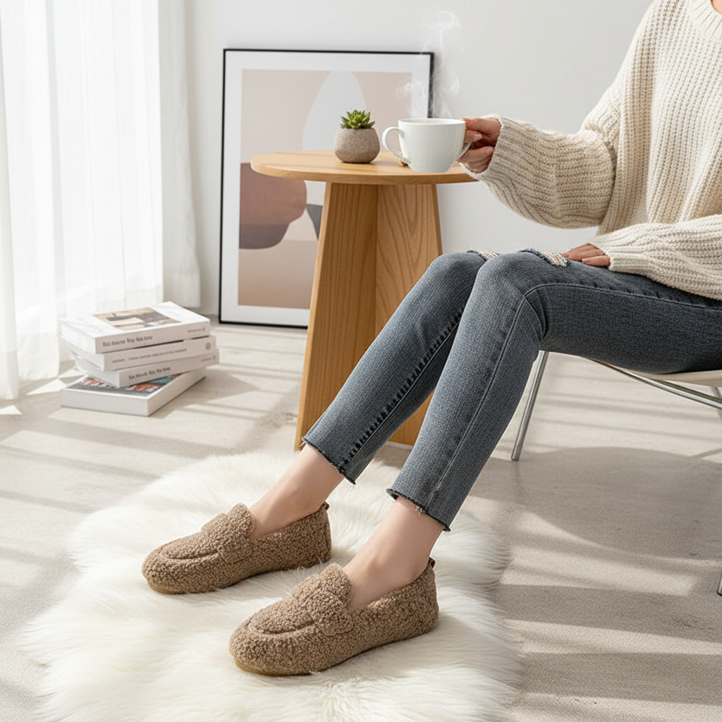 Lunara® | Mocassins Douillets Confort