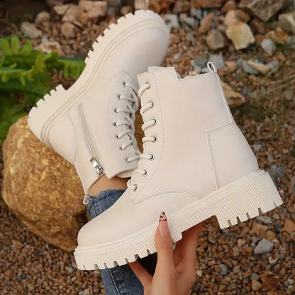 MAELYS™ | Bottines Classiques à Semelle Crantée