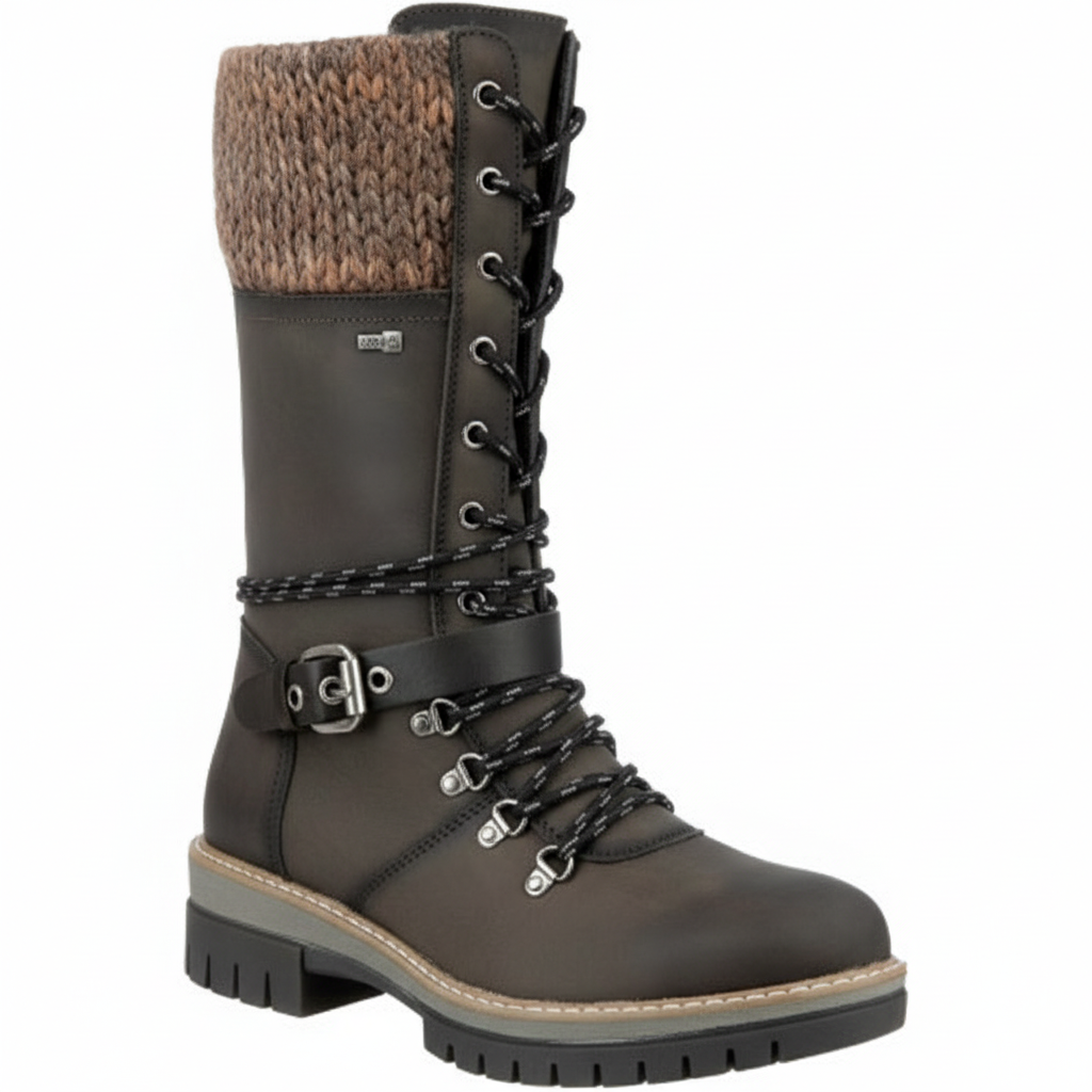 Bottes Montantes à Semelle Crantée