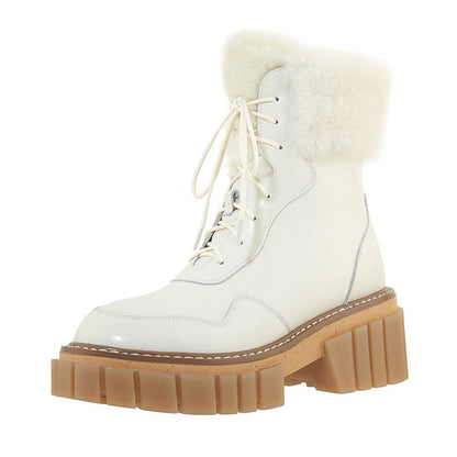 NOREVA™ | Bottines Fourrées à Semelle Oversize