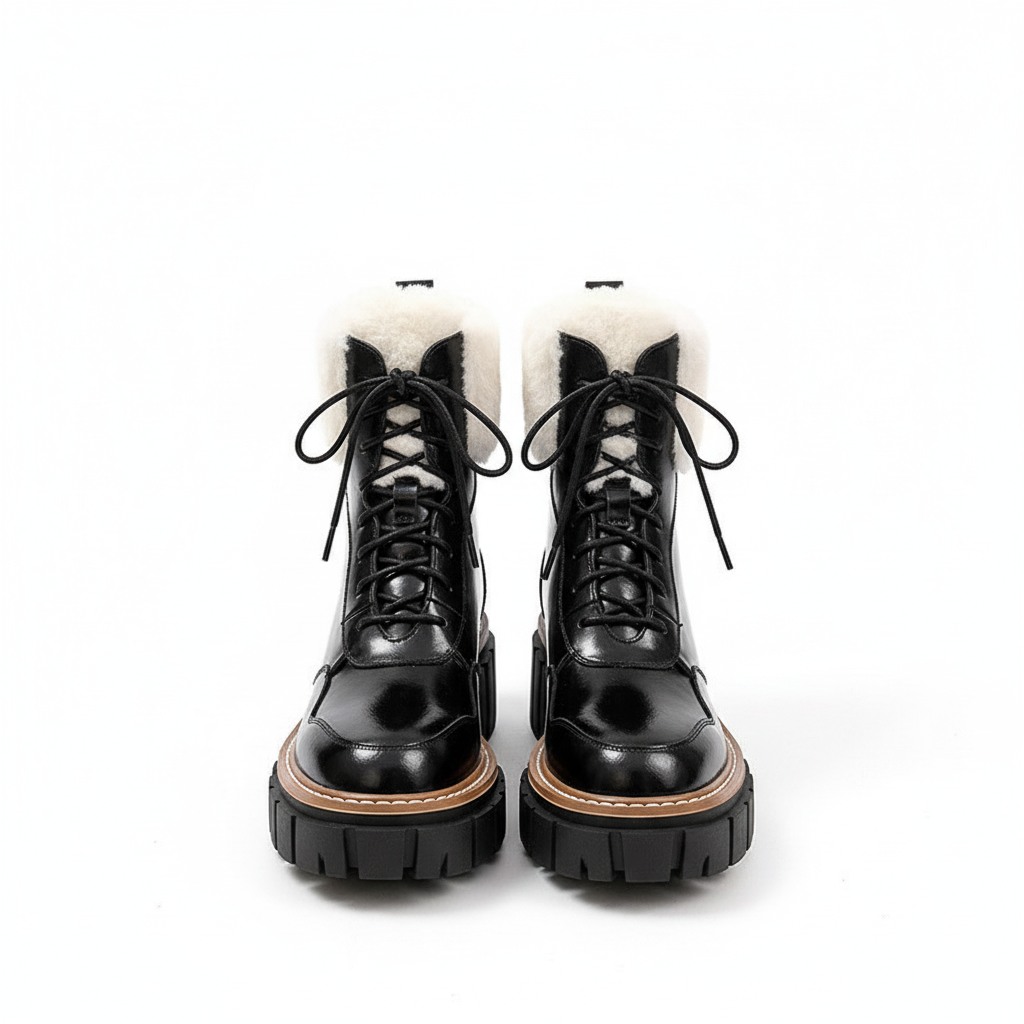 NOREVA™ | Bottines Fourrées à Semelle Oversize