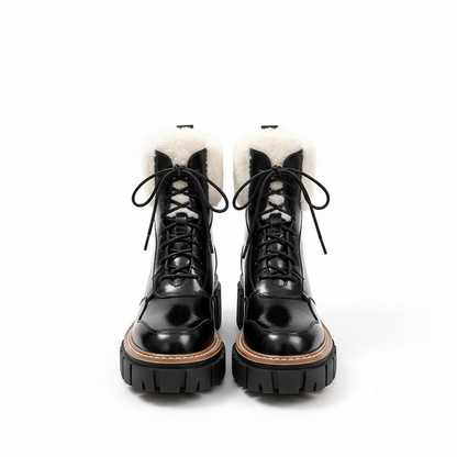 NOREVA™ | Bottines Fourrées à Semelle Oversize