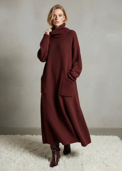 Robe Maille Fluide Hiver